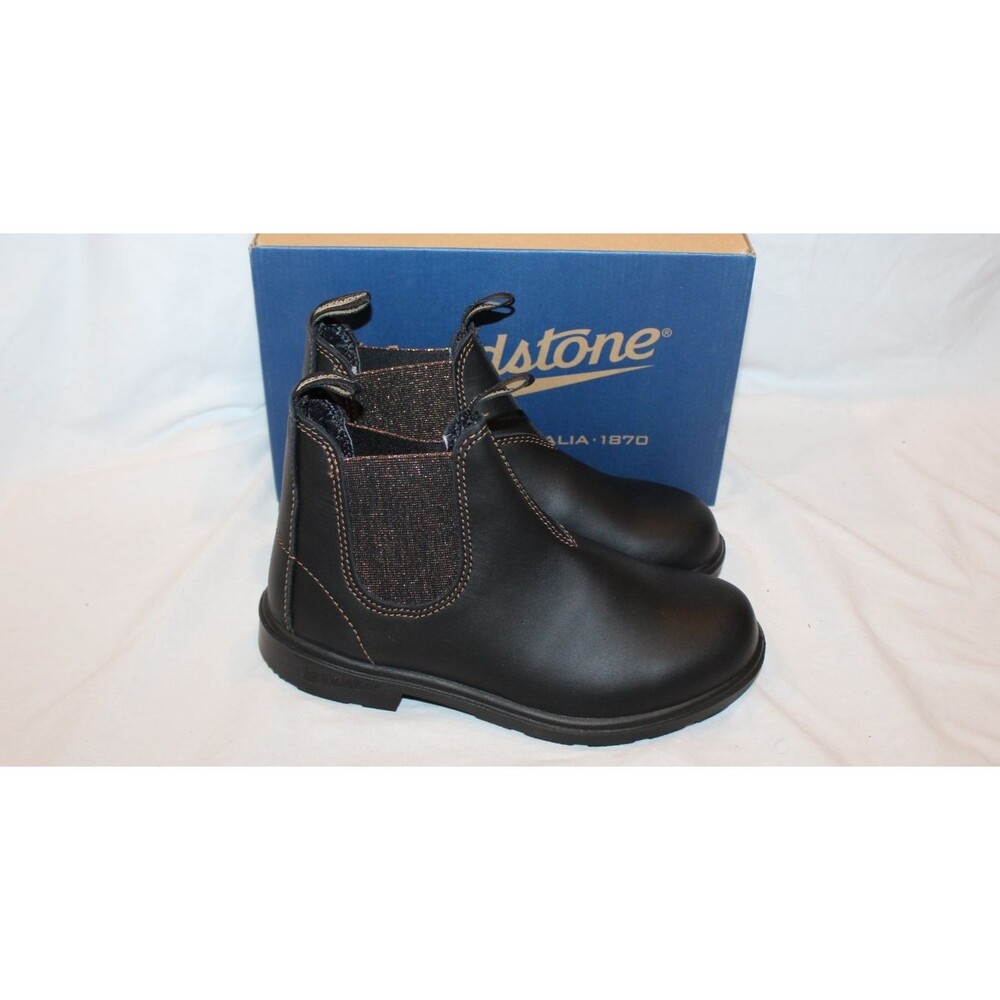 Blundstone Youth 1992 Chelsea Boots Black Bronze AU 3 BOY 4 GIRL 6 NIB